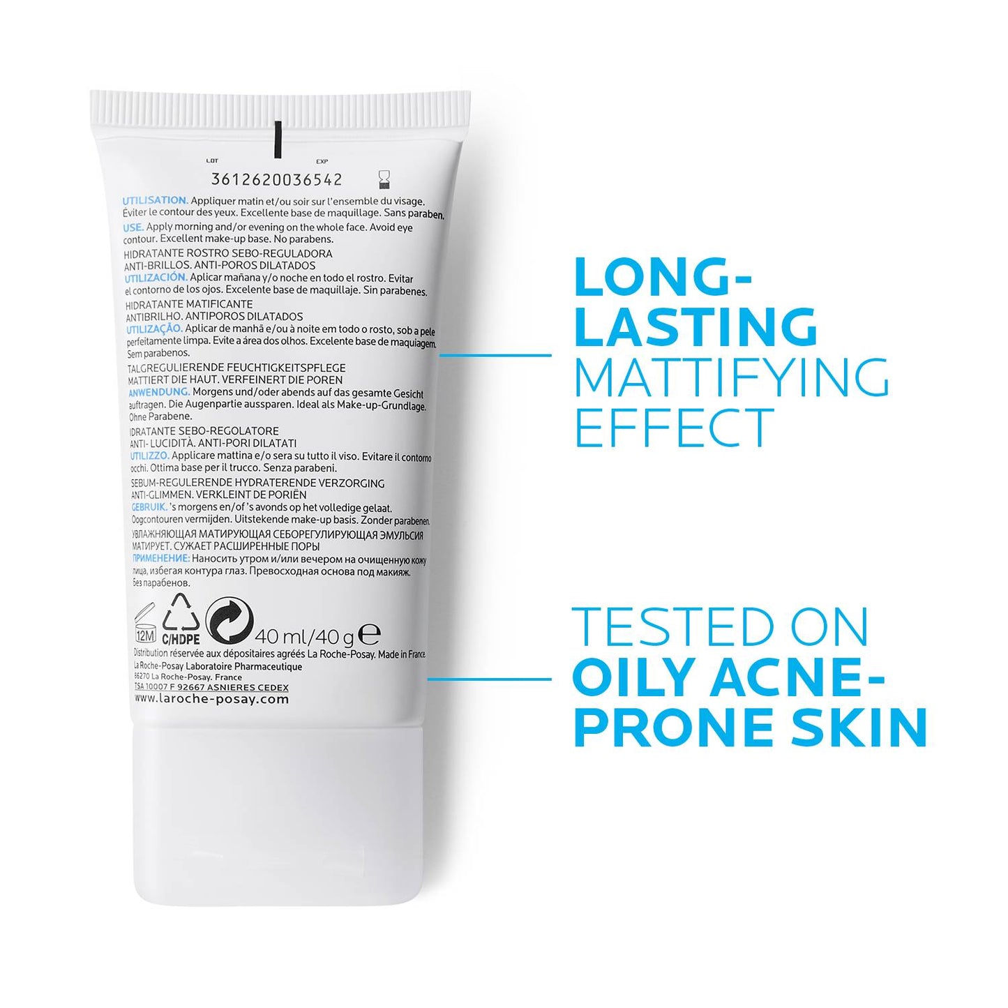 La Roche Posay - Effaclar Mat(+)