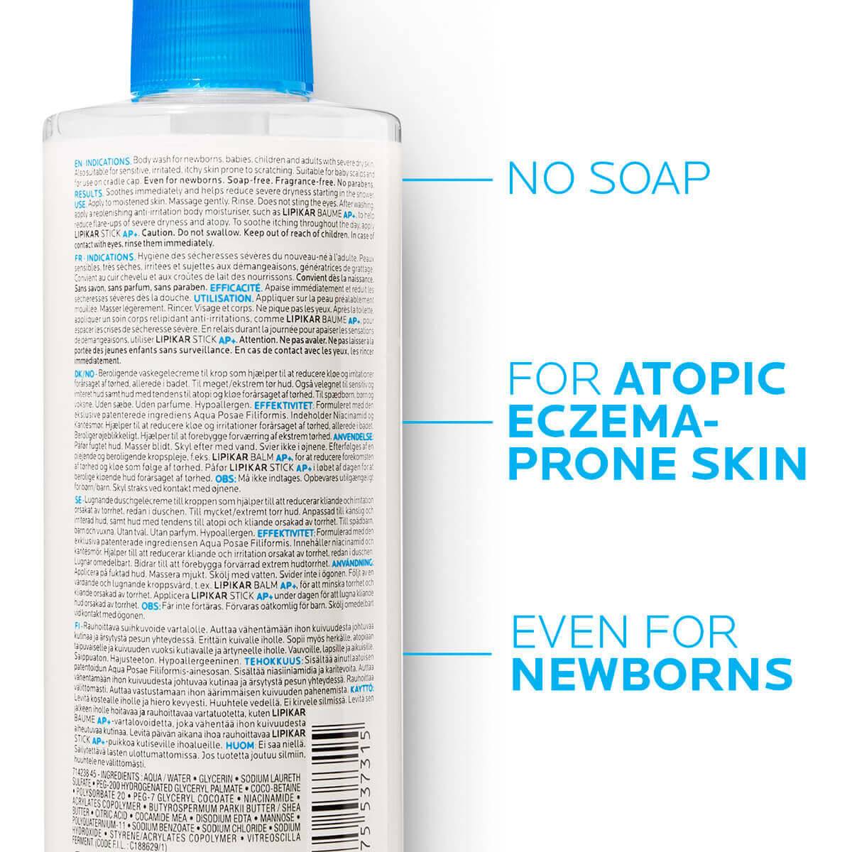 La Roche Posay -  Lipikar Syndet AP+