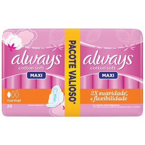 Always - Maxi Thick Soft Cotton Pads