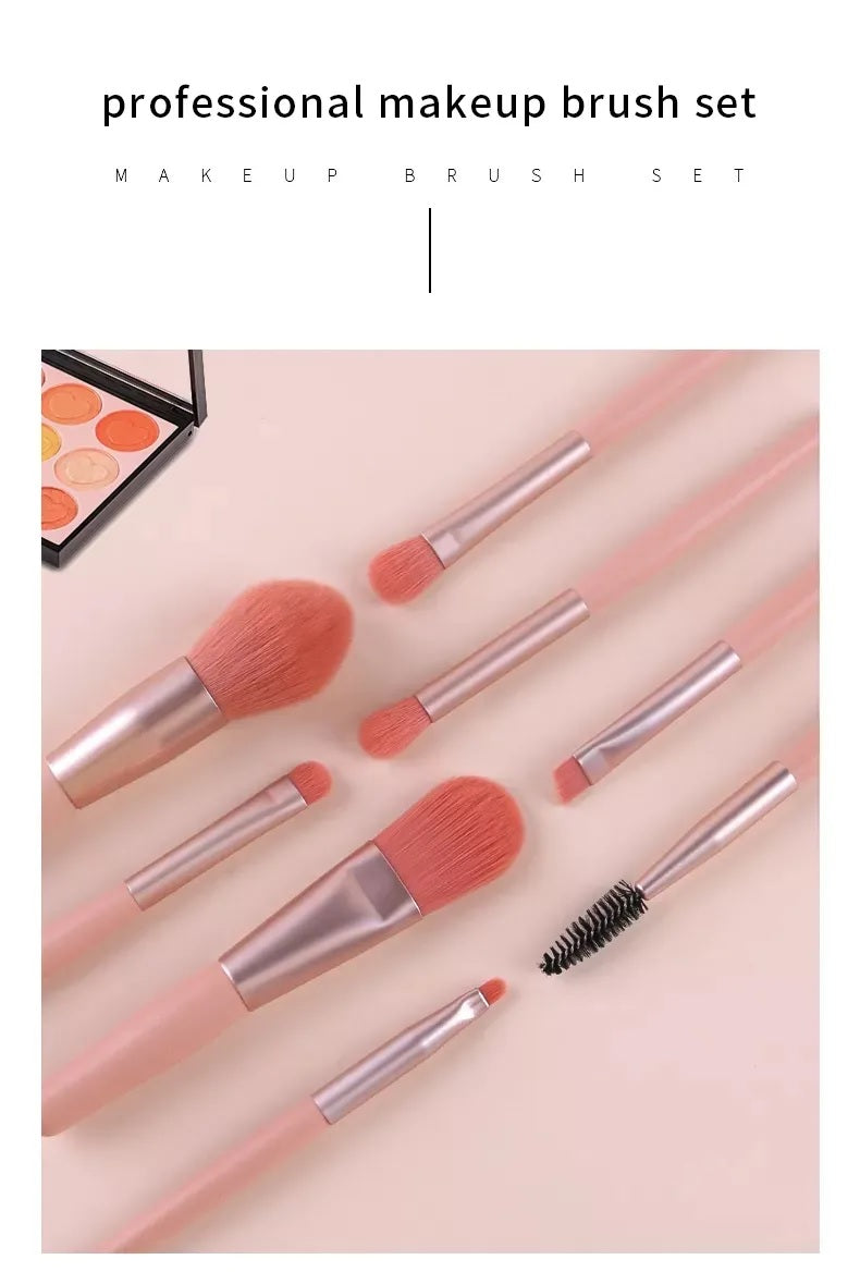 Makeup brush set (8 Piece)