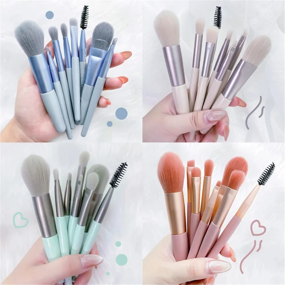 Makeup brush set (8 Piece)