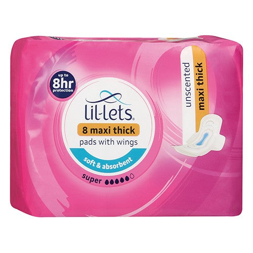 Lil Lets - Maxi Thick Pads Super