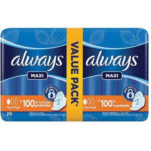 Always - Soft Cotton Maxi Pads