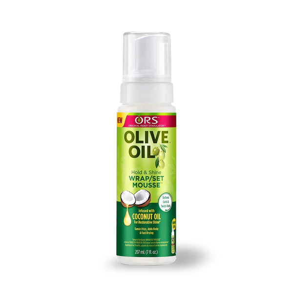 ORS Olive Oil Hold & Shine Wrap Set Mousse